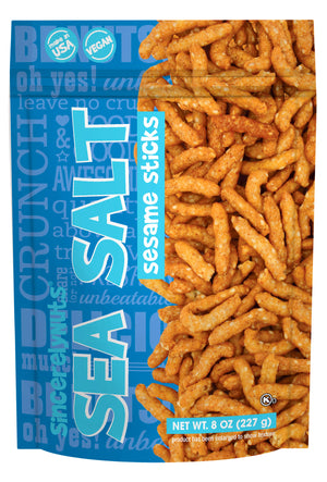 
            
                Load image into Gallery viewer, Sea Salt Sesame Sticks 8 Oz. (12 Pack)
            
        