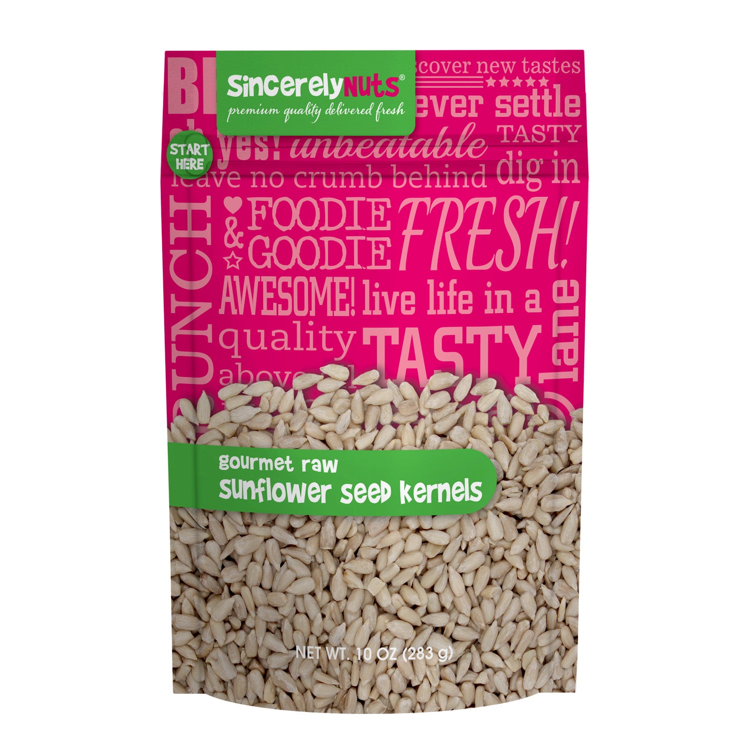 Gourmet Raw Sunflower Seeds 10 Oz. (12 Pack) The Nuts Shop