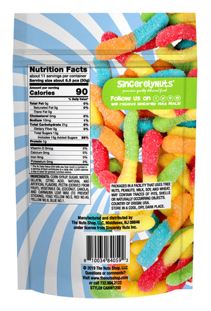 
            
                Load image into Gallery viewer, Assorted Neon Sour Worms 12 Oz (12 Pack)
            
        