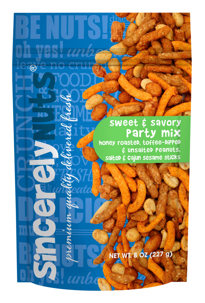 
            
                Load image into Gallery viewer, Sweet &amp;amp; Savory Party Mix 8 Oz (12 Pack)
            
        