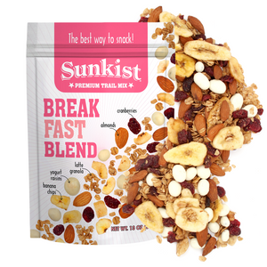 
            
                Load image into Gallery viewer, Sunkist® Breakfast Blend Trail Mix 13 Oz (12 Pack)
            
        