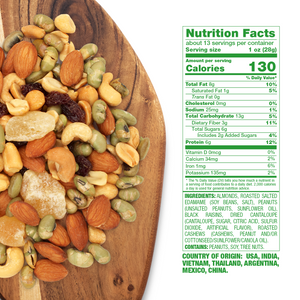 Sunkist® Plant Protein Trail Mix 13 Oz (12 Pack)