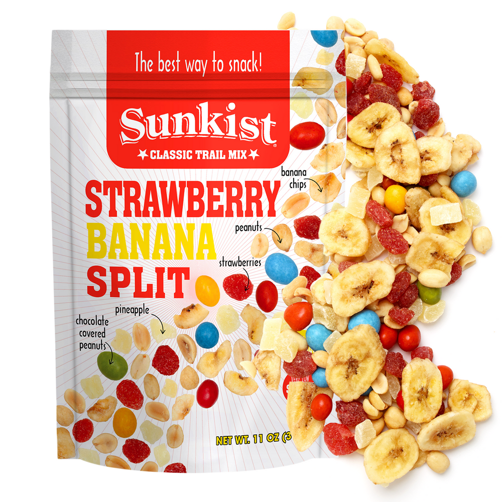 Sunkist® Strawberry Banana Split Trail Mix 11 Oz (12 Pack)