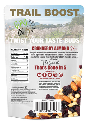 Cranberry Almond Mix 14 Oz. (12 Pack)