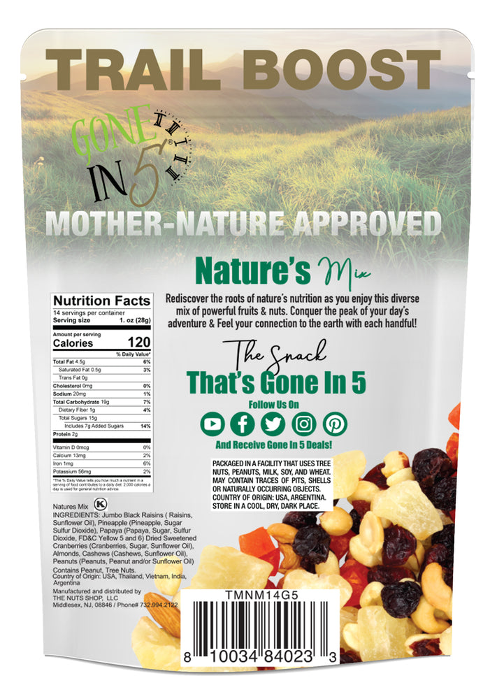 Nature's Mix 14 Oz. (12 Pack)