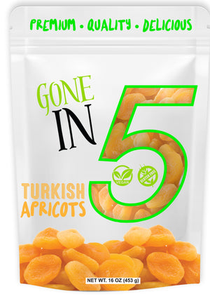 Turkish Apricots 16 Oz. (12 Pack)