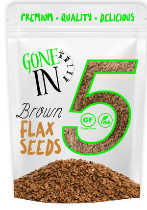 Brown Flax Seeds 16 Oz. (12 Pack)