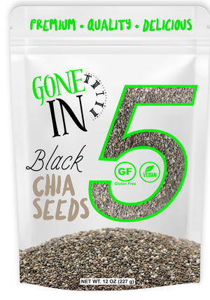 Black Chia Seeds 12 Oz. (12 Pack)
