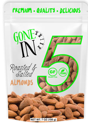 Roasted & Salted Almonds 7 Oz (12 Pack)